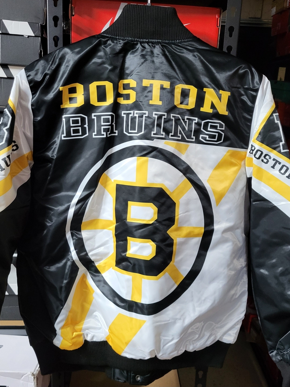 *NEW* NHL Boston Bruins Pro Standard Hockey Jacket Premium Lining Size Men’s XL